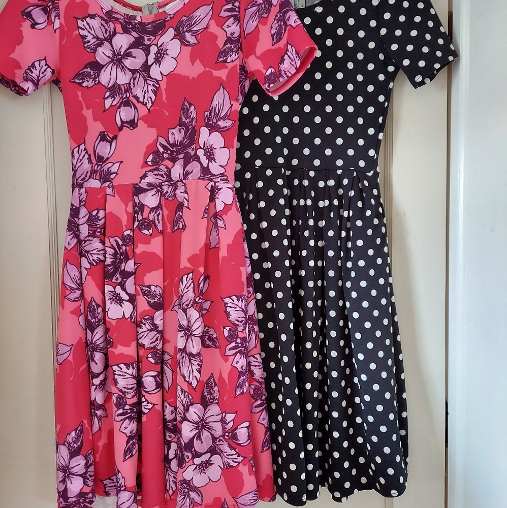 TWO DRESS DEAL! LuLaRoe Amelia dresses